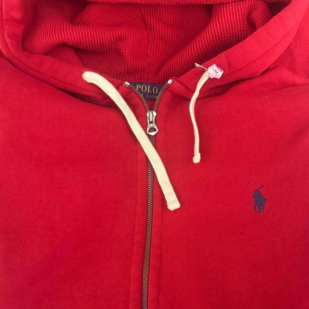 Polo by Ralph Lauren Bright Red Hoodie